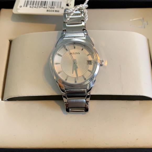 Bulova Silver Dial Stainless Steel watch 96M111 main image 5